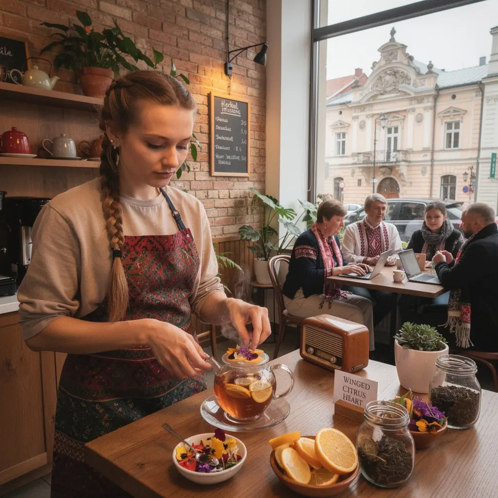 Skrandžio forma primenantis vaisius, išsiskiriantis ryškia oranžine spalva.